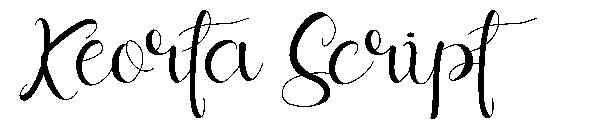 Keorta Script字体