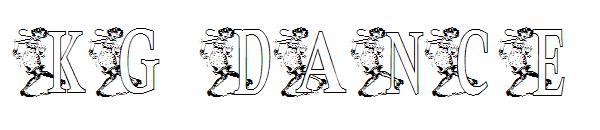 KG DANCE字体