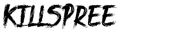 KILLSPREE字体