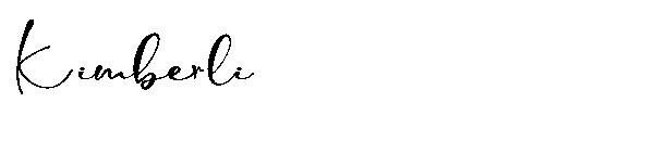 Kimberli字体
