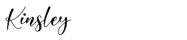 Kinsley字体