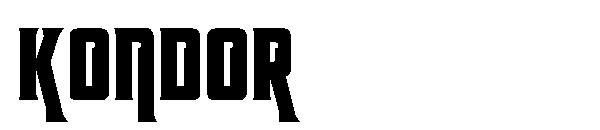 Kondor字体
