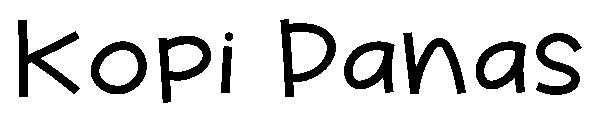 Kopi Panas字体