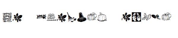 KR Harvest Dings字体