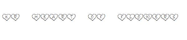 KR Heart of Flowers字体