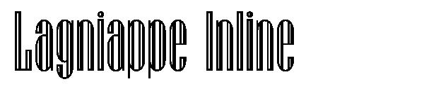 Lagniappe Inline字体