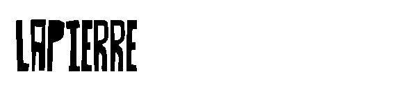 LaPierre字体
