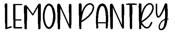 LEMON PANTRY字体
