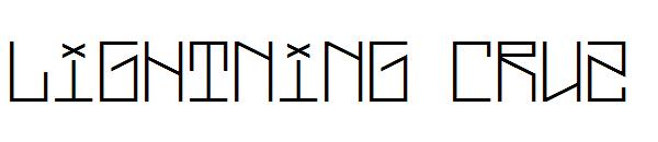 Lightning Cruz字体