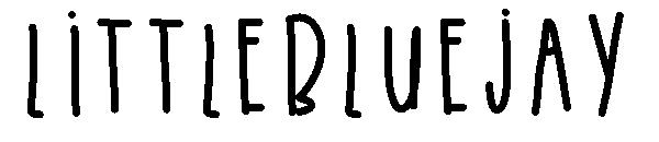 LittleBlueJay字体