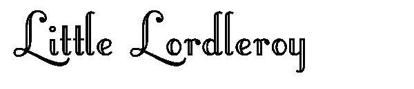 Little Lord字体leroy字体