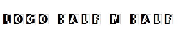Logo Half n Half字体