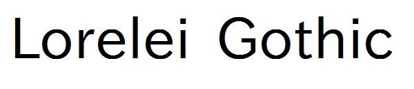 Lorelei Gothic字体