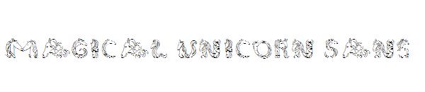 Magical Unicorn Sans字体