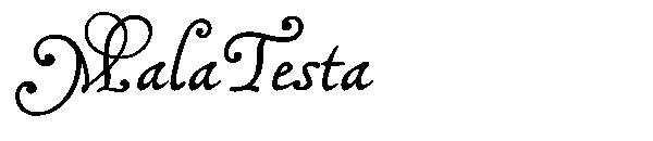 MalaTesta字体