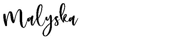 Malyska字体