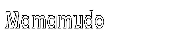 Mamamudo字体