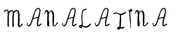 Manalatina字体