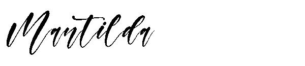 Mantilda字体