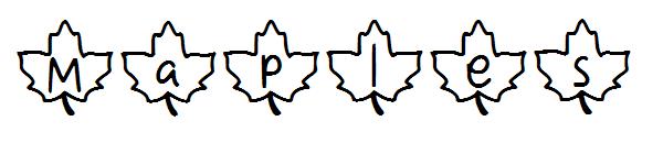 Maples字体