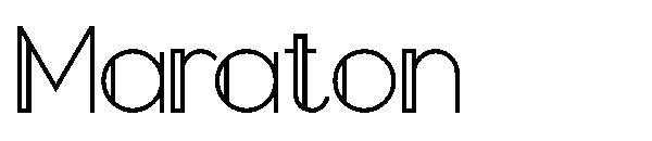 Maraton字体