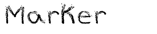 Marker字体