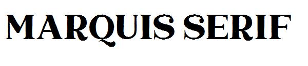 Marquis Serif字体