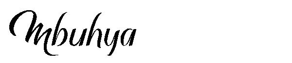 Mbuhya字体