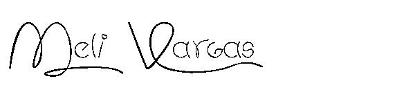 Meli Vargas字体