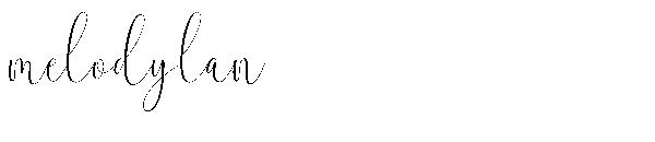 melodylan字体