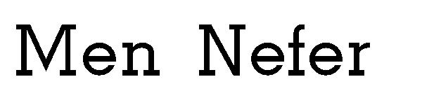 Men Nefer字体
