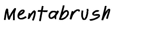 Mentabrush字体