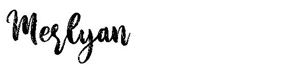 Merlyan字体
