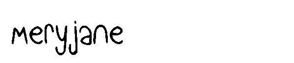 meryjane字体