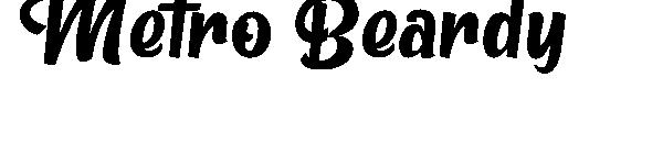 Metro Beardy字体