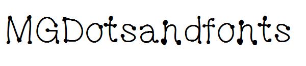 MGDotsandfonts字体