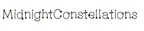 MidnightConstellations字体