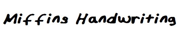 Miffins Handwriting字体