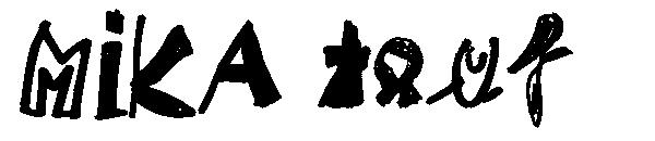 MIKA teuf字体