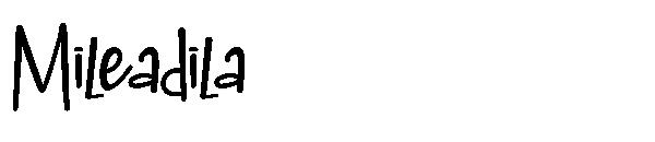 Mileadila字体