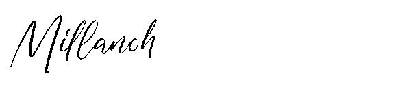 Millanoh字体