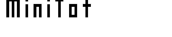 MiniTot字体
