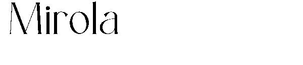 Mirola字体