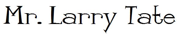 Mr. Larry Tate字体