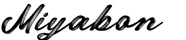 Miyabon字体