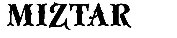 Miztar字体