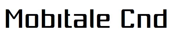 Mobitale Cnd字体