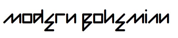 Modern Bohemian字体