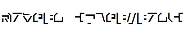 Modern Cybertronic字体