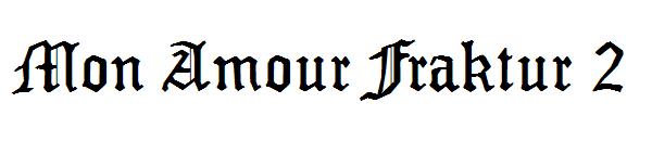 Mon Amour Fraktur 2字体